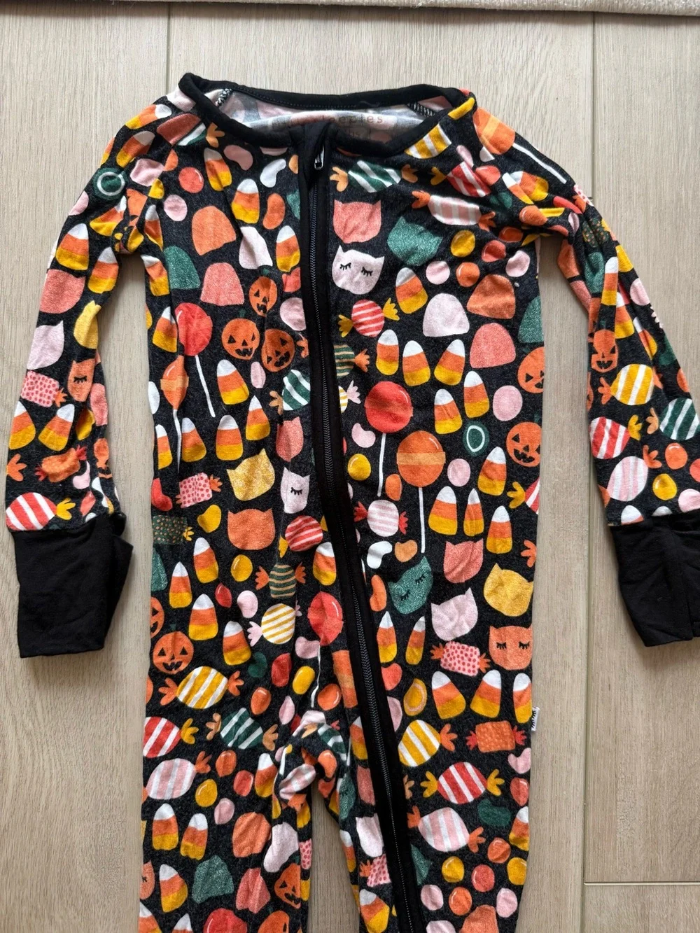 Little Sleepies Spooky Sweets Halloween Zippy Pajamas